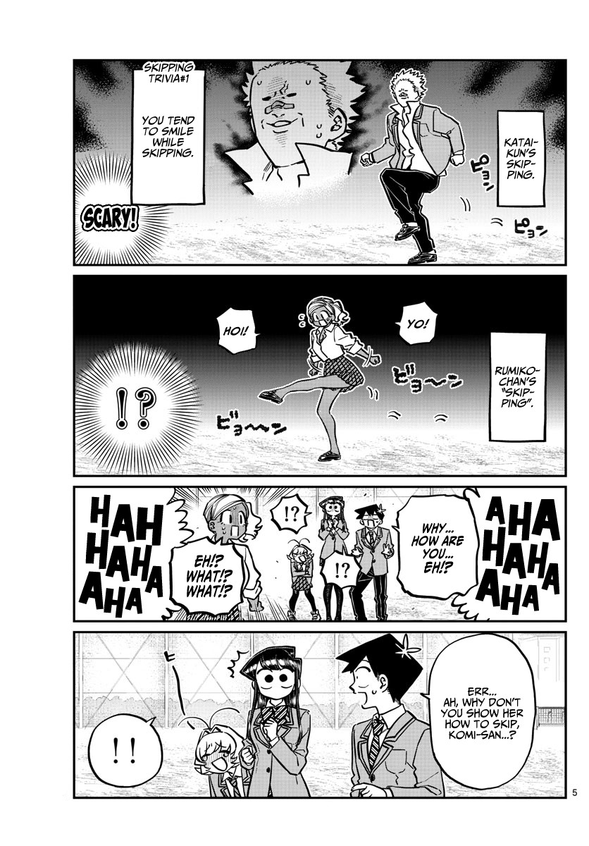 Komi-san wa Komyushou Desu Chapter 249 page 5 - Chapter 249: Skipping