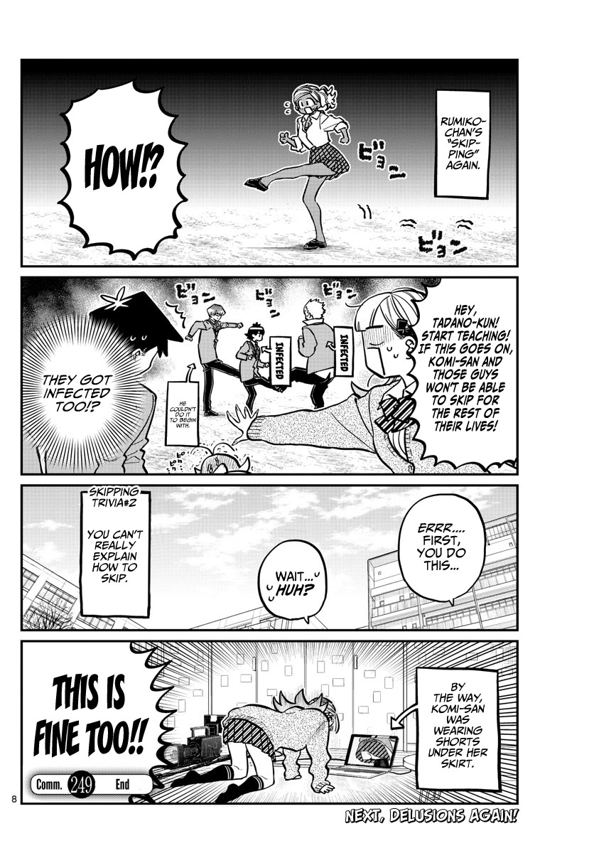 Komi-san wa Komyushou Desu Chapter 249 page 8 - Chapter 249: Skipping