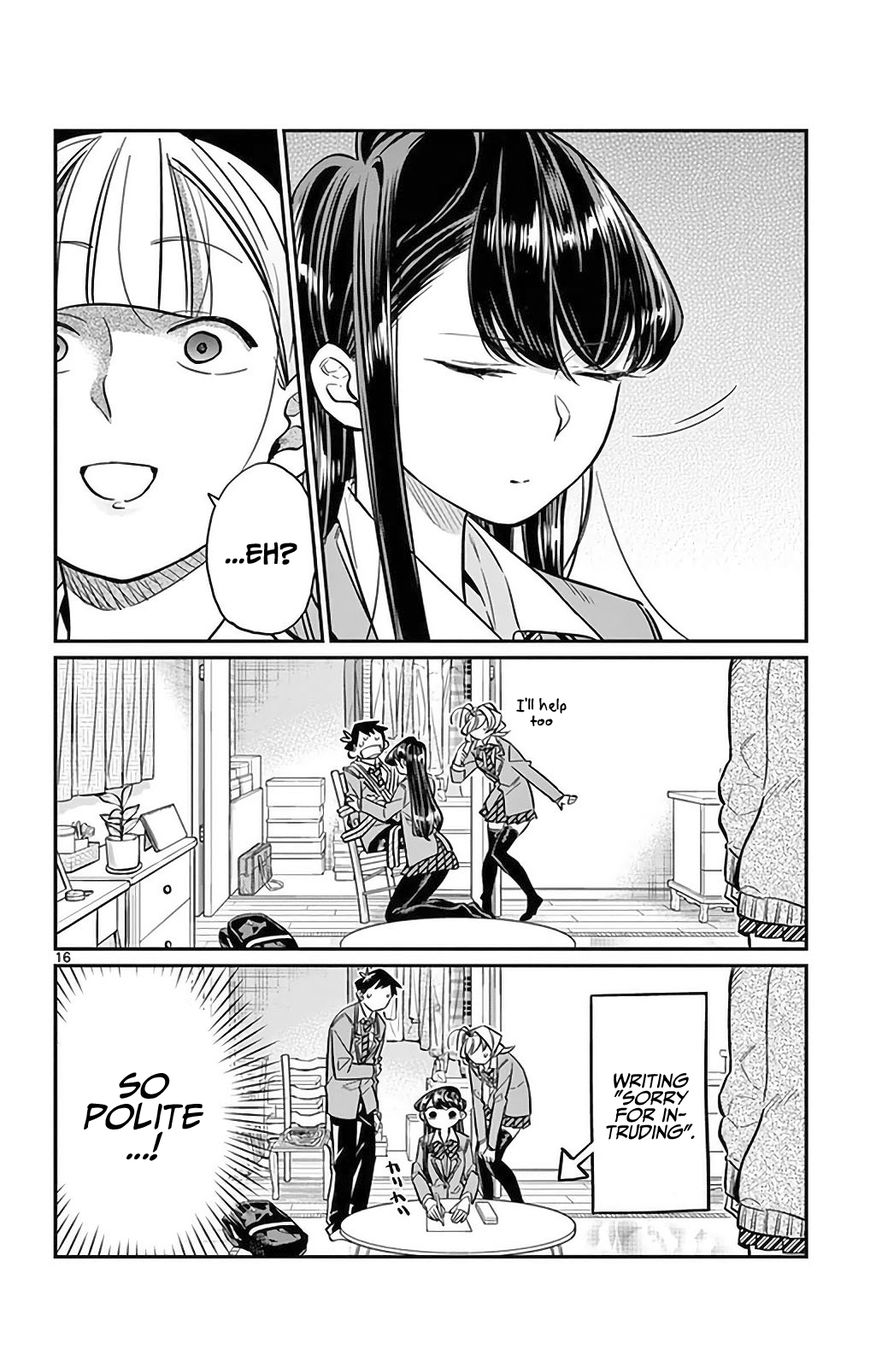 Komi-san wa Komyushou Desu Chapter 25 page 16 - Chapter 25 : I'm Ren! 3
