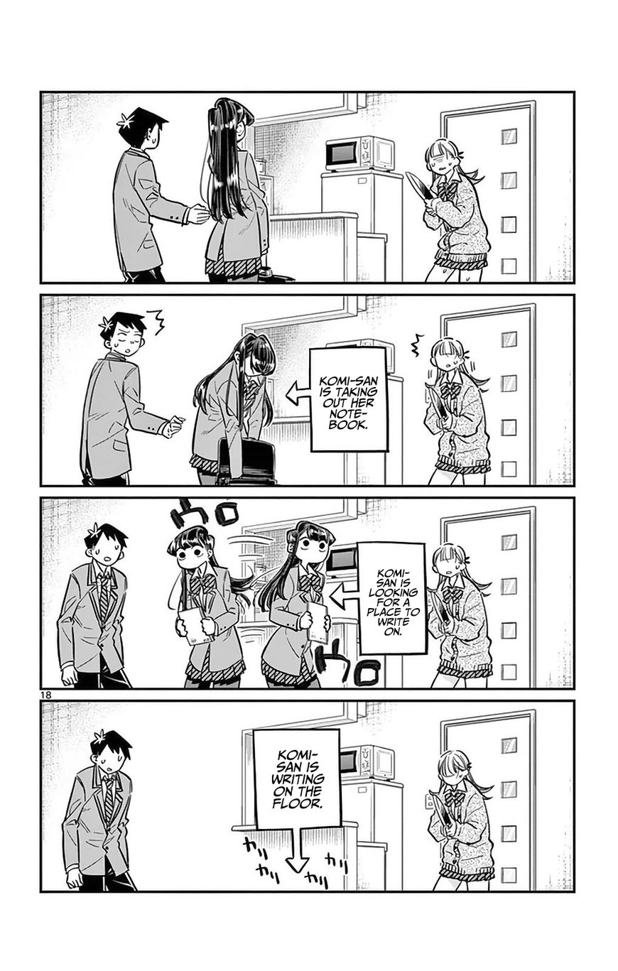 Komi-san wa Komyushou Desu Chapter 25 page 18 - Chapter 25 : I'm Ren! 3