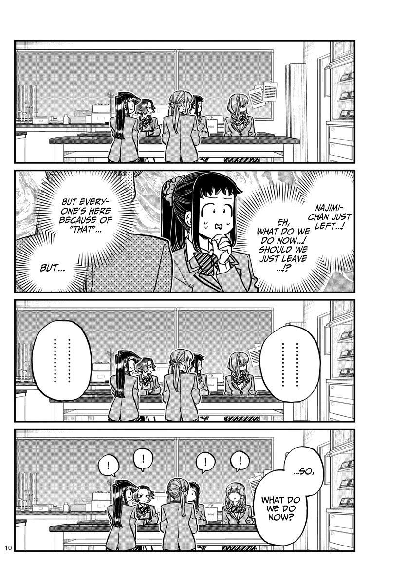 Komi-san wa Komyushou Desu Chapter 251 page 10 - Chapter 251: Mixer?