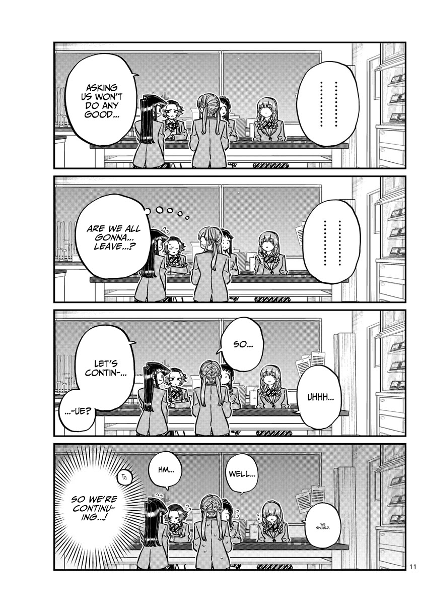 Komi-san wa Komyushou Desu Chapter 251 page 11 - Chapter 251: Mixer?