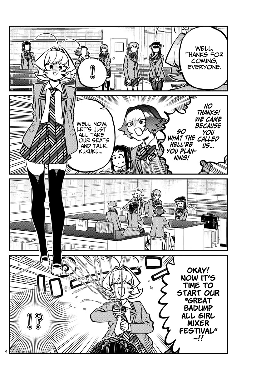 Komi-san wa Komyushou Desu Chapter 251 page 4 - Chapter 251: Mixer?