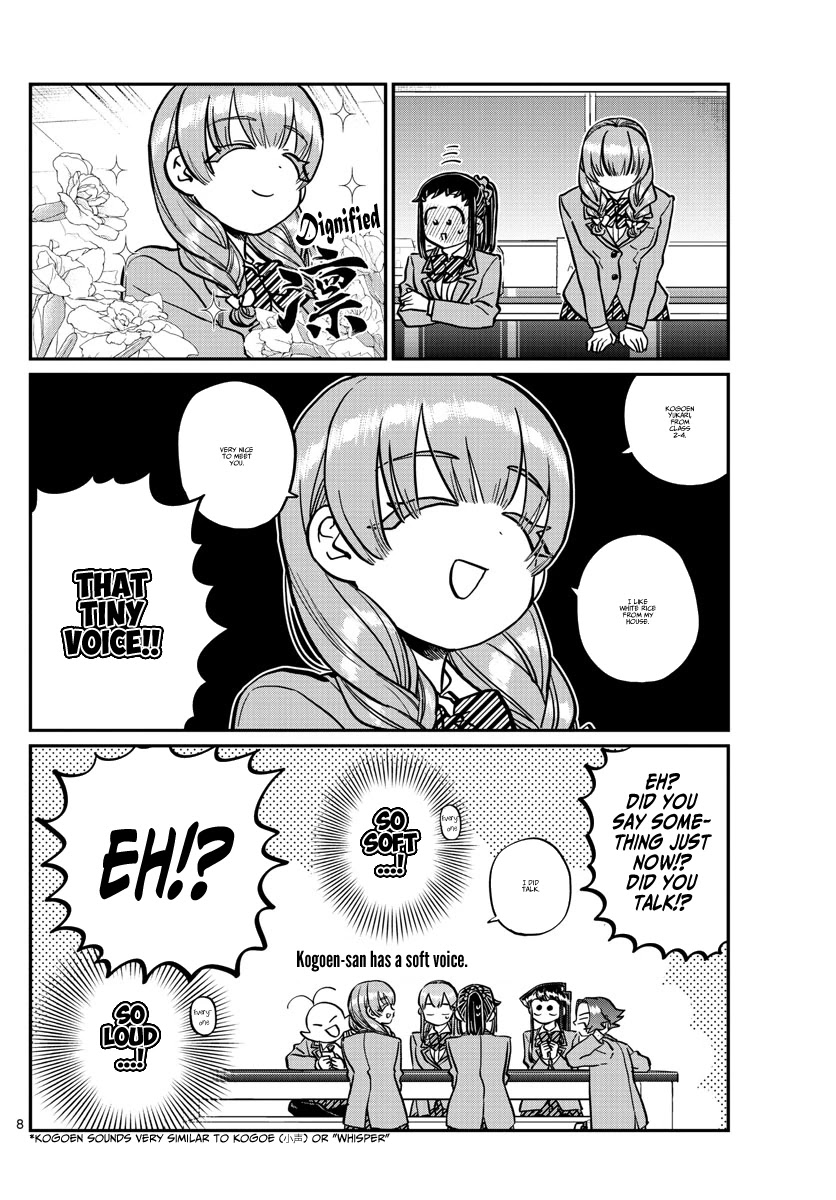 Komi-san wa Komyushou Desu Chapter 251 page 8 - Chapter 251: Mixer?