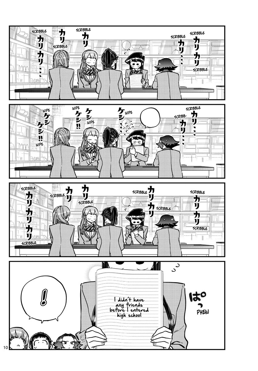 Komi-san wa Komyushou Desu Chapter 252 page 10 - Chapter 252: Mixer? 2