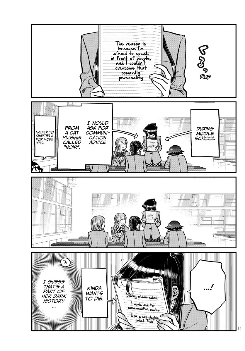Komi-san wa Komyushou Desu Chapter 252 page 11 - Chapter 252: Mixer? 2