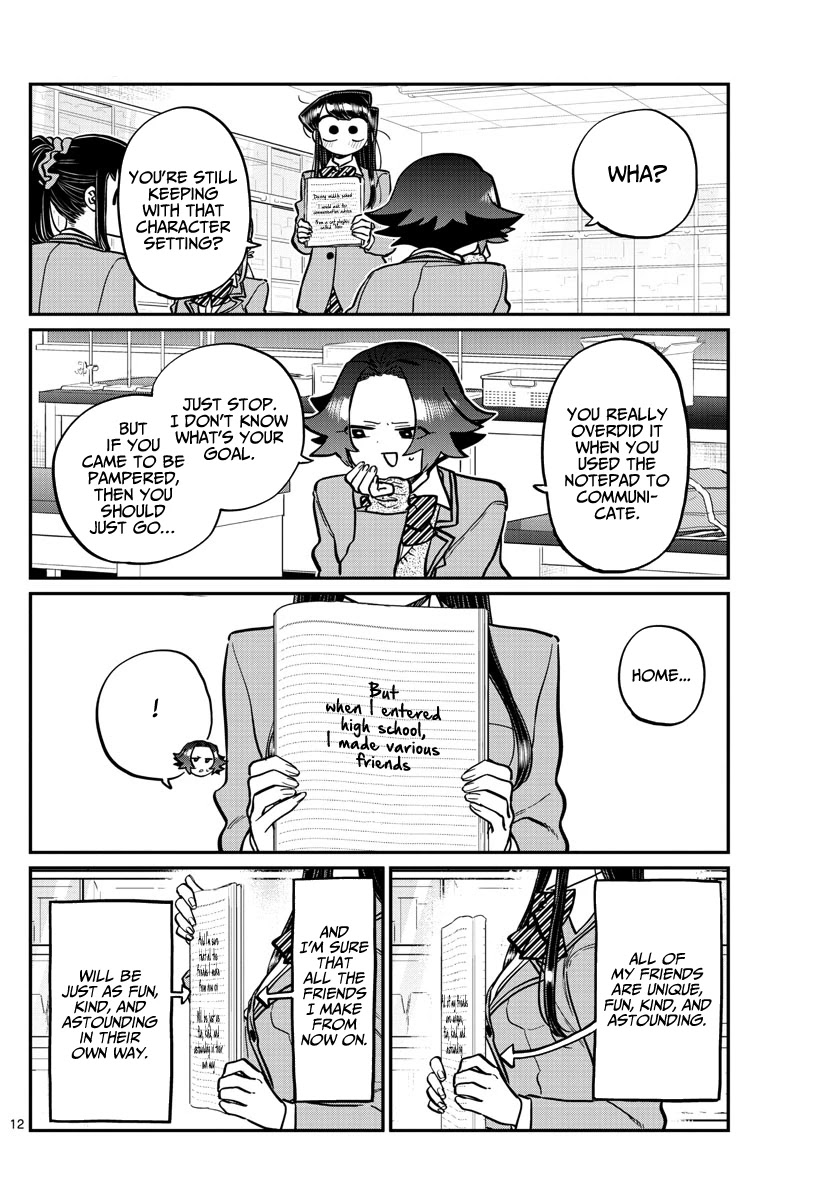 Komi-san wa Komyushou Desu Chapter 252 page 12 - Chapter 252: Mixer? 2