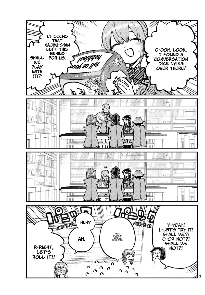 Komi-san wa Komyushou Desu Chapter 252 page 3 - Chapter 252: Mixer? 2