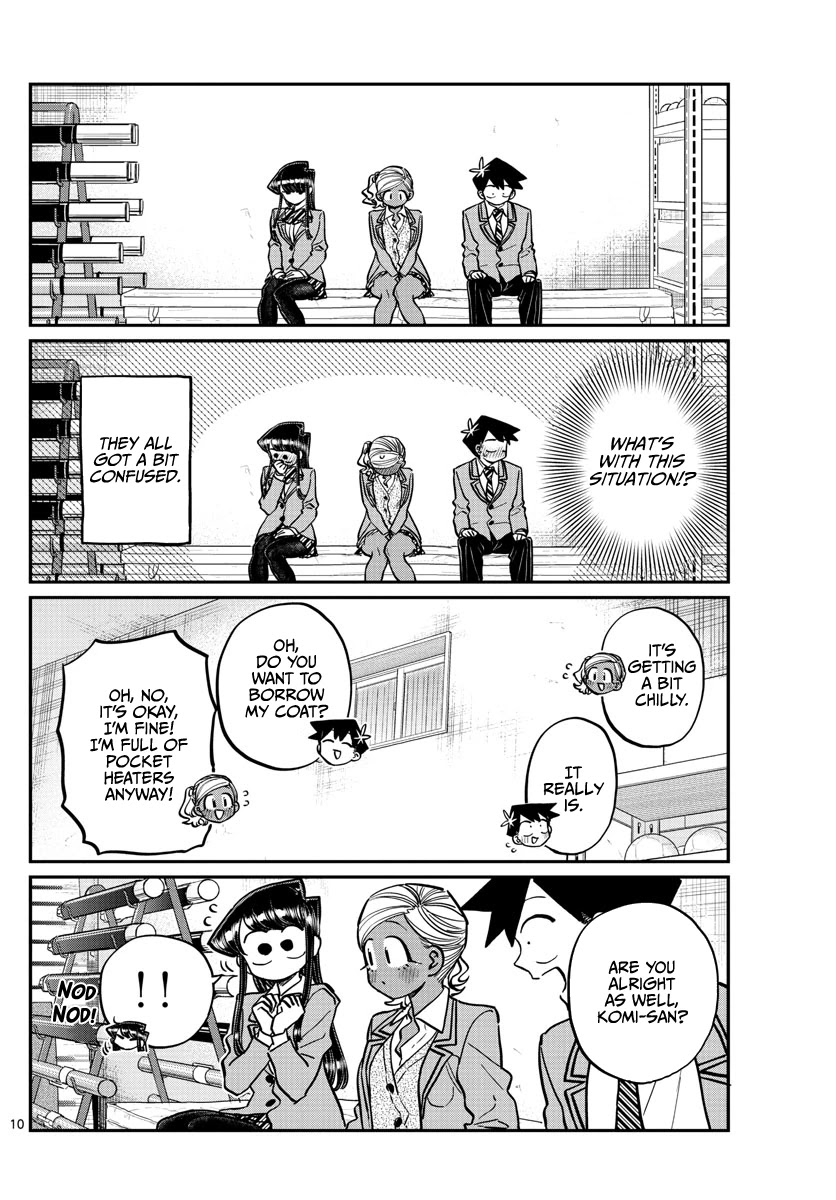 Komi-san wa Komyushou Desu Chapter 255 page 10 - Chapter 255: Pocket Heater