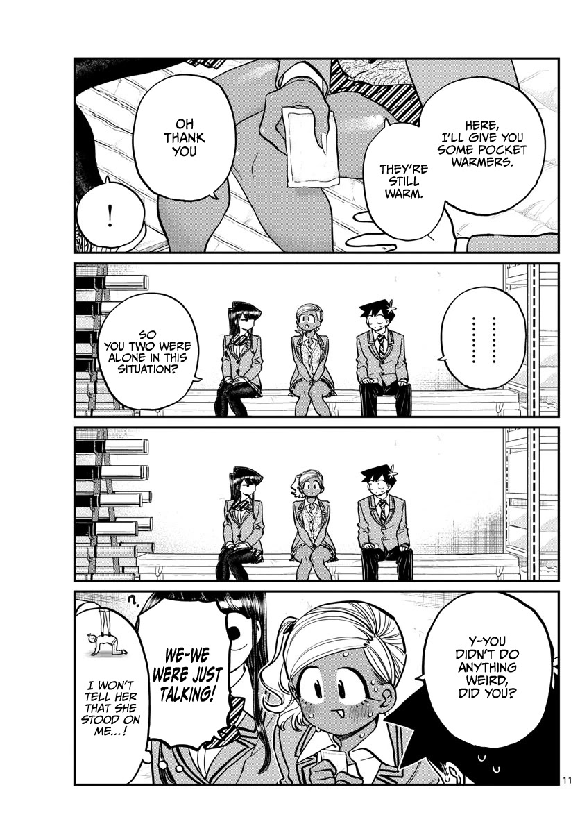 Komi-san wa Komyushou Desu Chapter 255 page 11 - Chapter 255: Pocket Heater