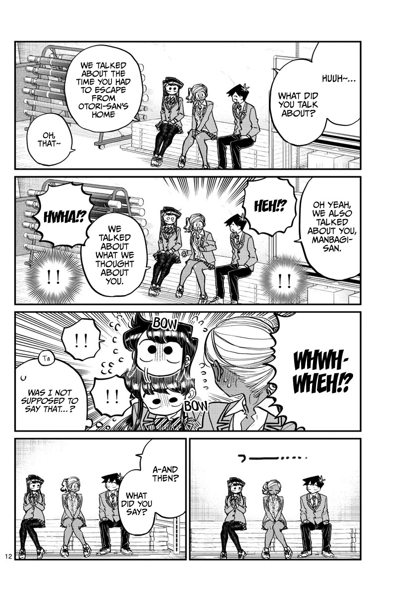 Komi-san wa Komyushou Desu Chapter 255 page 12 - Chapter 255: Pocket Heater