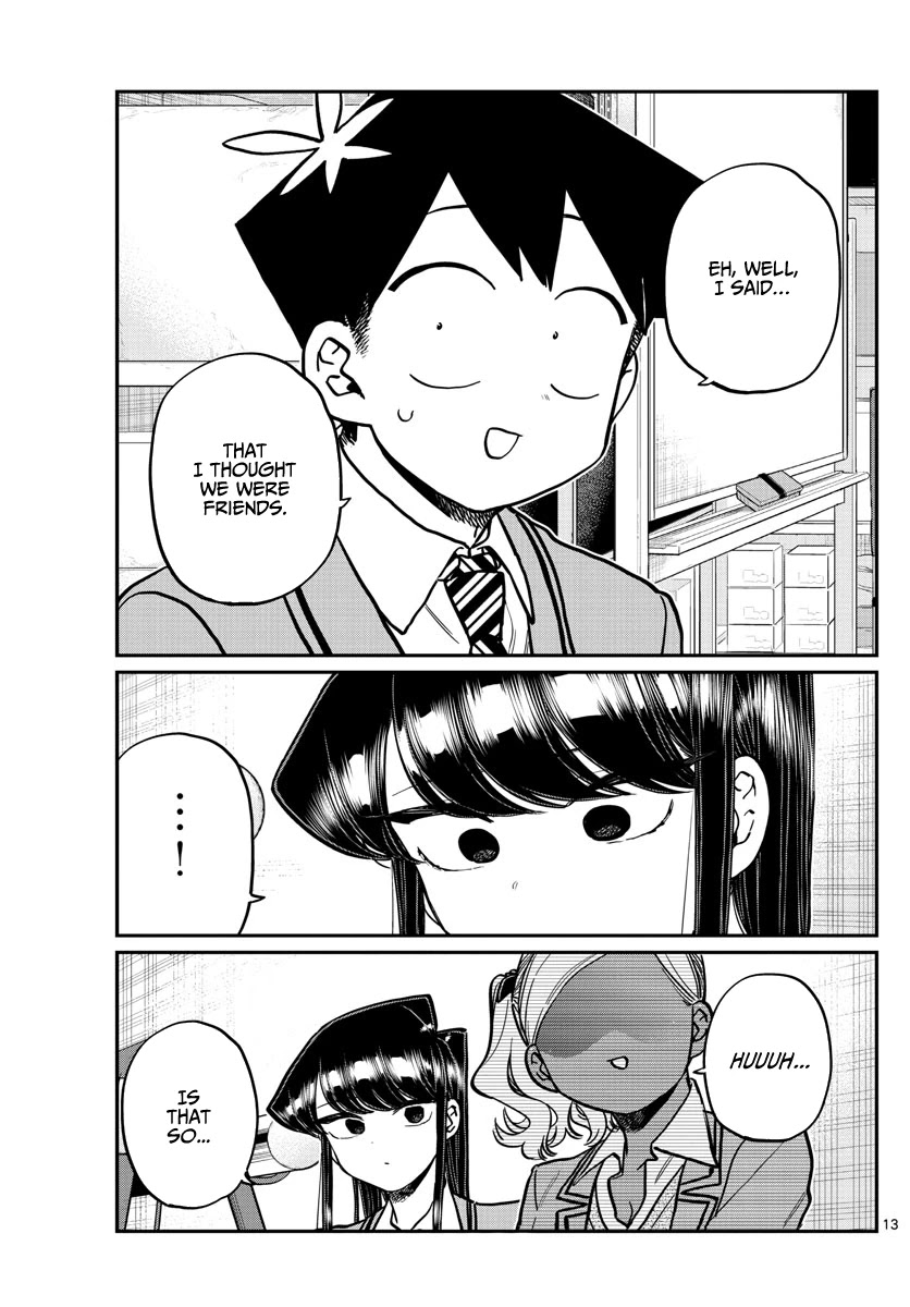 Komi-san wa Komyushou Desu Chapter 255 page 13 - Chapter 255: Pocket Heater