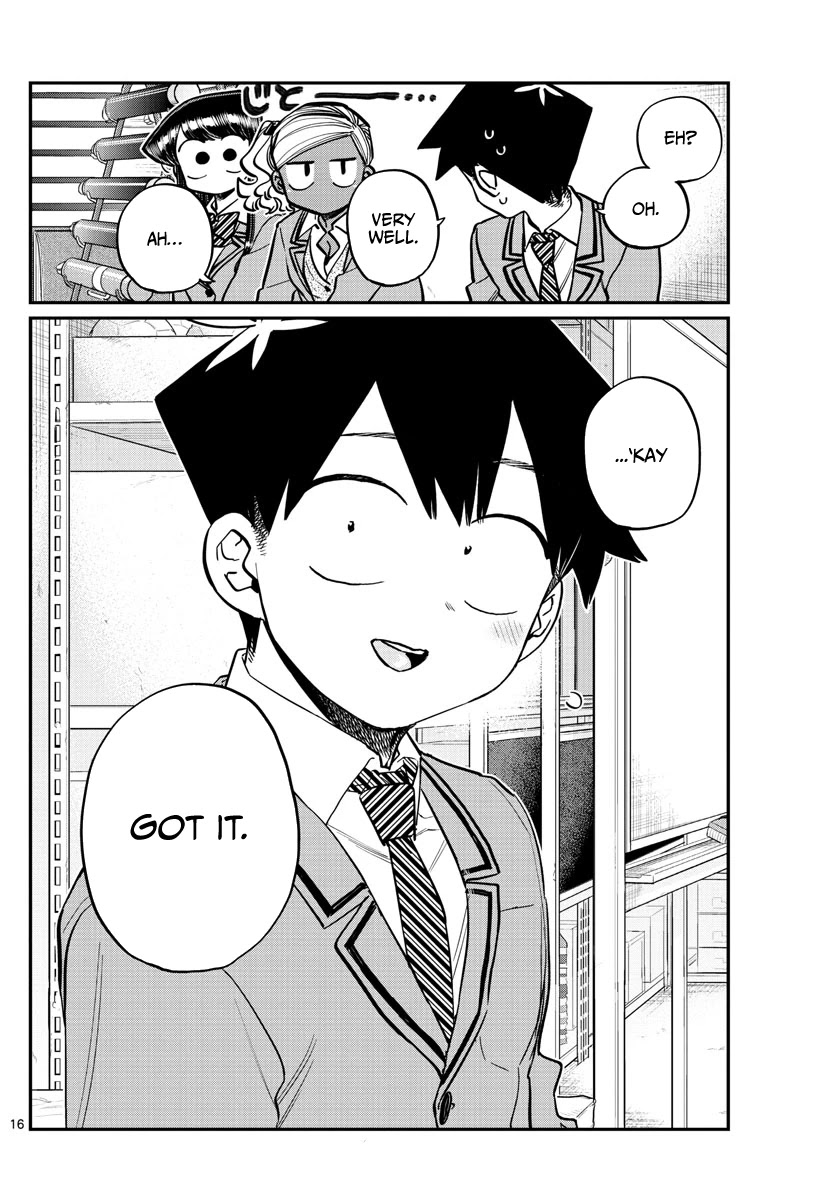 Komi-san wa Komyushou Desu Chapter 255 page 16 - Chapter 255: Pocket Heater