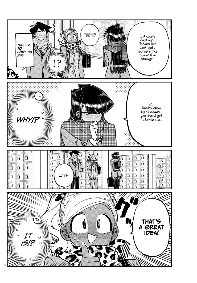 Komi-san wa Komyushou Desu Chapter 255 page 8 - Chapter 255: Pocket Heater