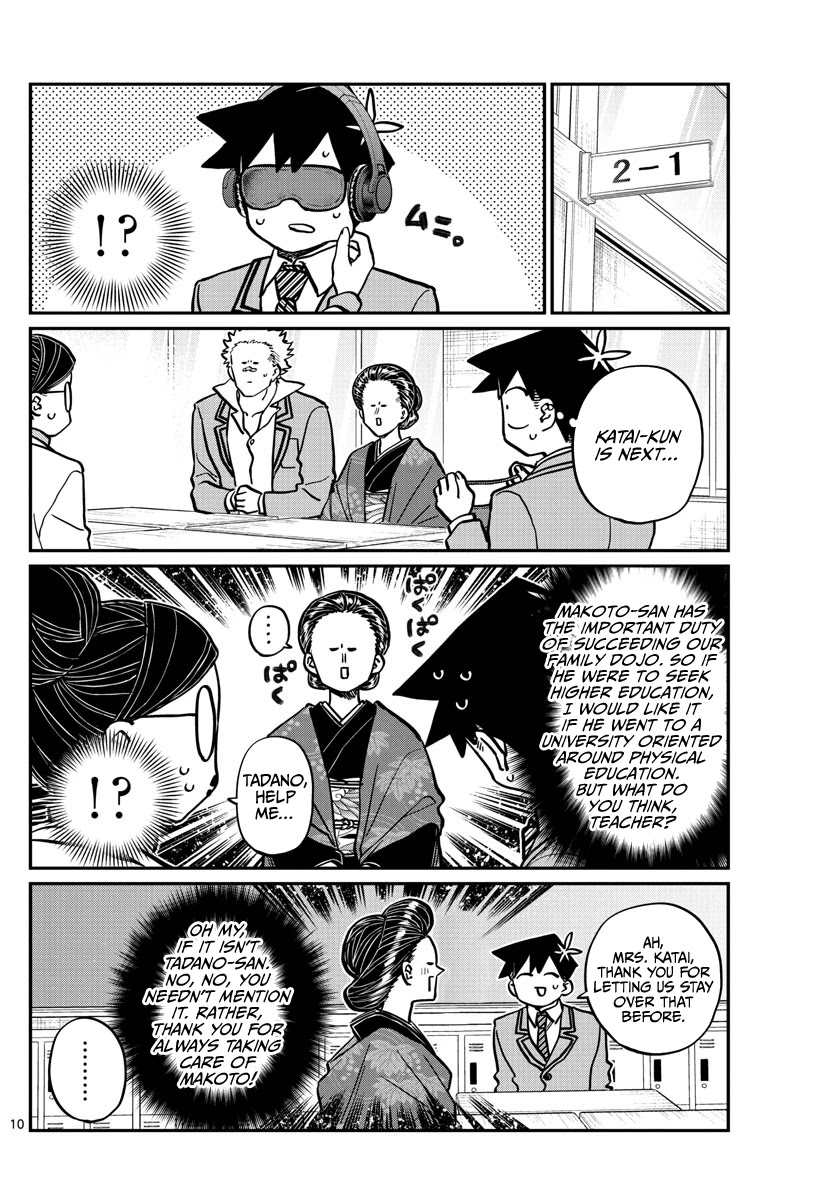 Komi-san wa Komyushou Desu Chapter 256 page 10 - Chapter 256: Career Counseling
