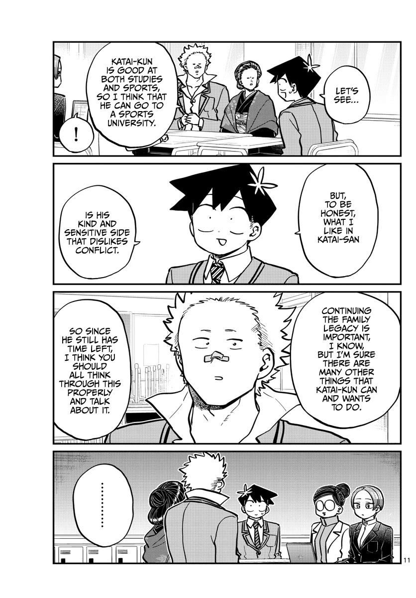 Komi-san wa Komyushou Desu Chapter 256 page 11 - Chapter 256: Career Counseling