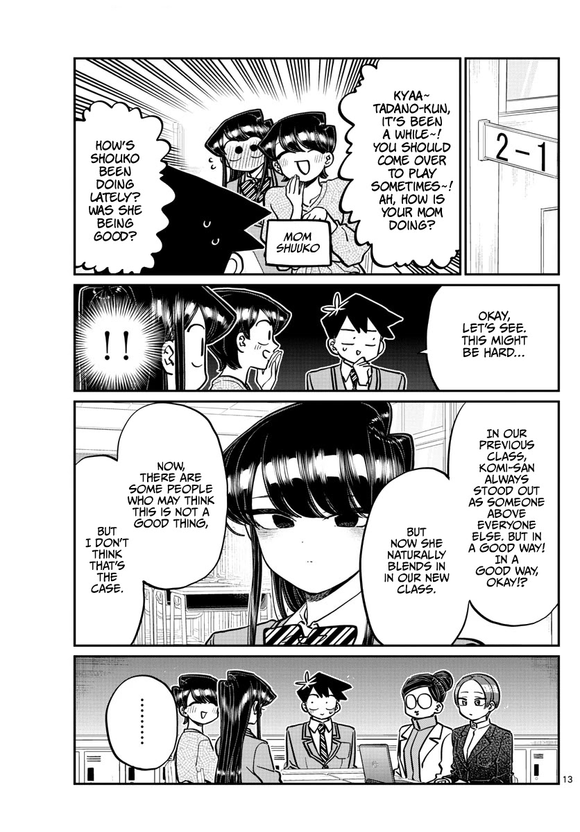 Komi-san wa Komyushou Desu Chapter 256 page 13 - Chapter 256: Career Counseling