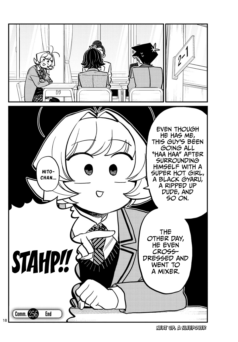 Komi-san wa Komyushou Desu Chapter 256 page 18 - Chapter 256: Career Counseling