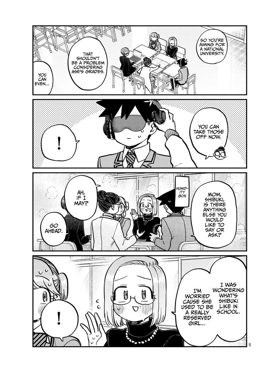 Komi-san wa Komyushou Desu Chapter 256 page 5 - Chapter 256: Career Counseling