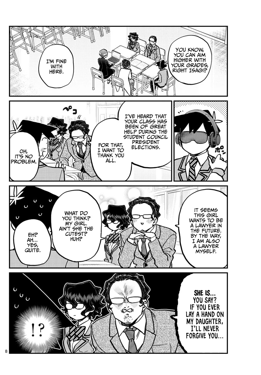 Komi-san wa Komyushou Desu Chapter 256 page 8 - Chapter 256: Career Counseling