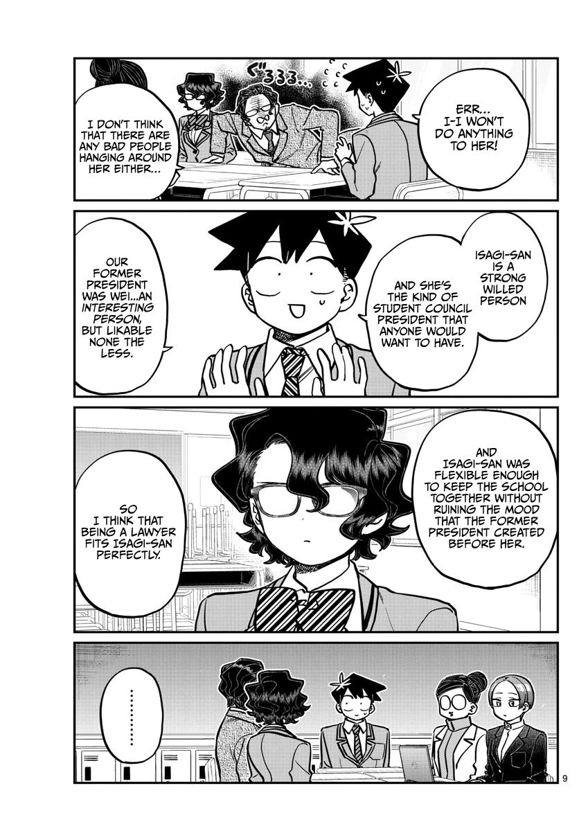 Komi-san wa Komyushou Desu Chapter 256 page 9 - Chapter 256: Career Counseling