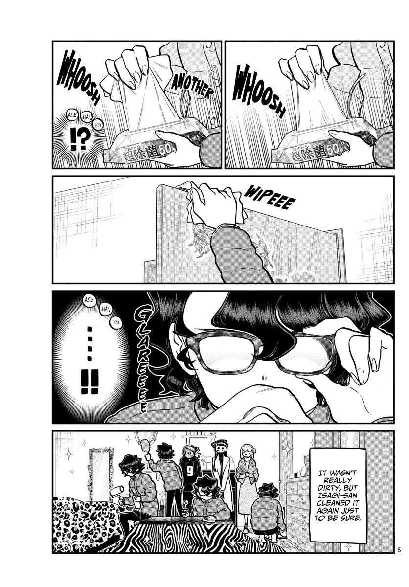 Komi-san wa Komyushou Desu Chapter 257 page 5 - Chapter 257: Studying and a sleepover