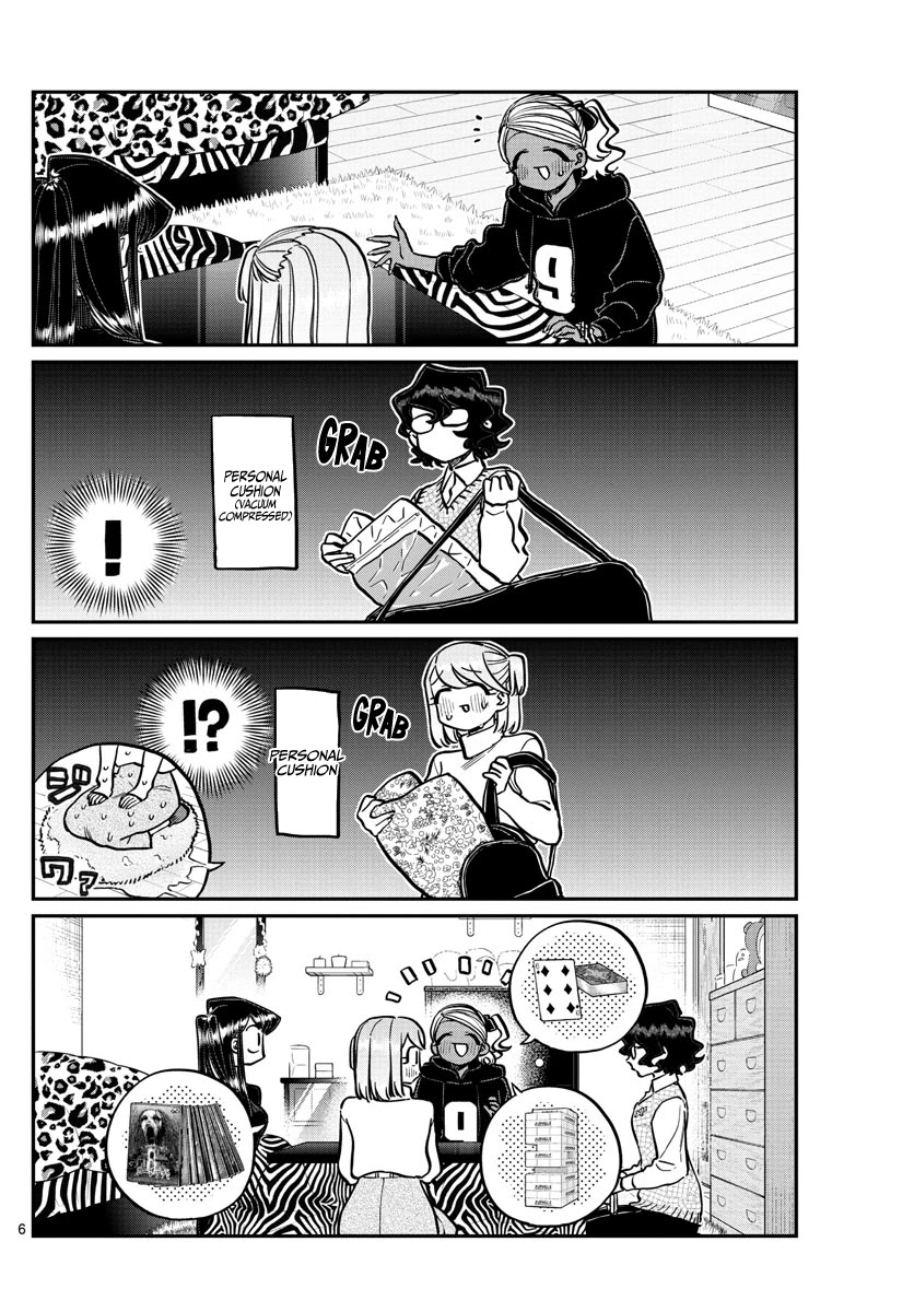Komi-san wa Komyushou Desu Chapter 257 page 6 - Chapter 257: Studying and a sleepover