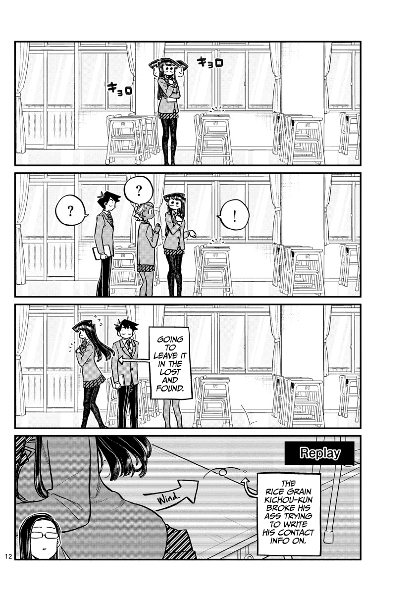 Komi-san wa Komyushou Desu Chapter 258 page 12 - Chapter 258: Contact