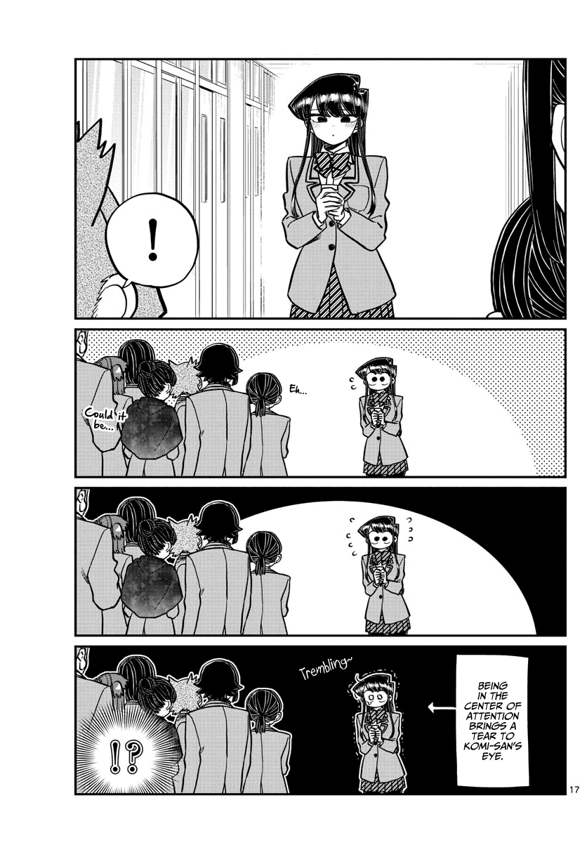Komi-san wa Komyushou Desu Chapter 258 page 17 - Chapter 258: Contact