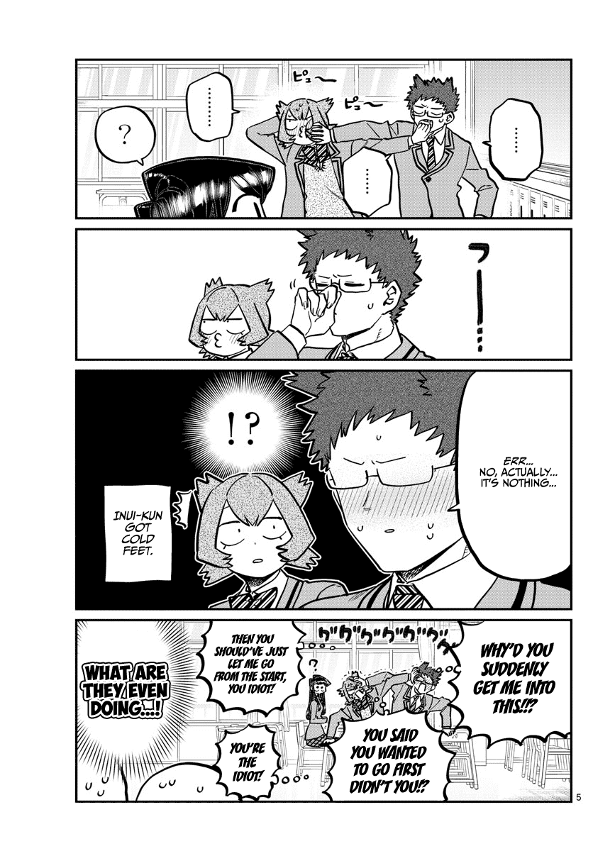 Komi-san wa Komyushou Desu Chapter 258 page 5 - Chapter 258: Contact
