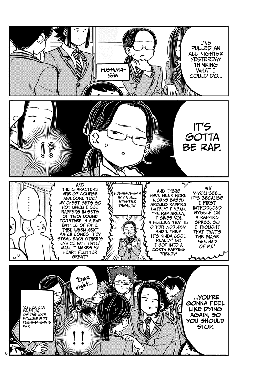 Komi-san wa Komyushou Desu Chapter 258 page 8 - Chapter 258: Contact