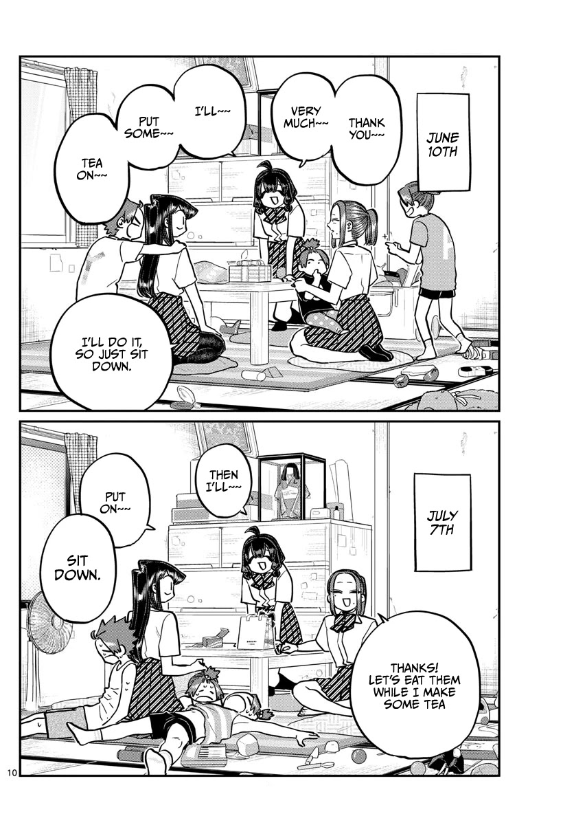 Komi-san wa Komyushou Desu Chapter 259 page 10 - Chapter 259: Return Gifts
