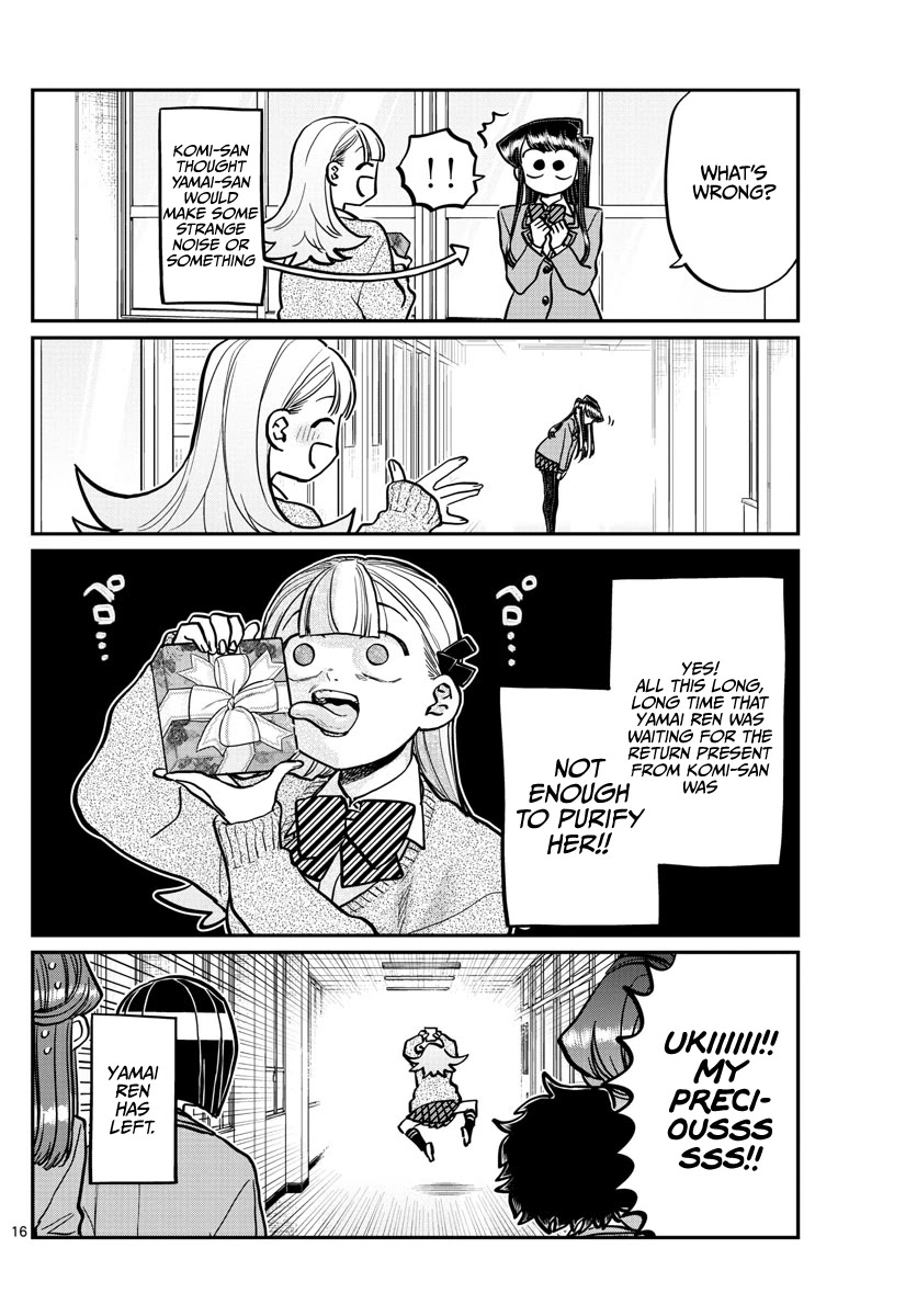 Komi-san wa Komyushou Desu Chapter 259 page 16 - Chapter 259: Return Gifts