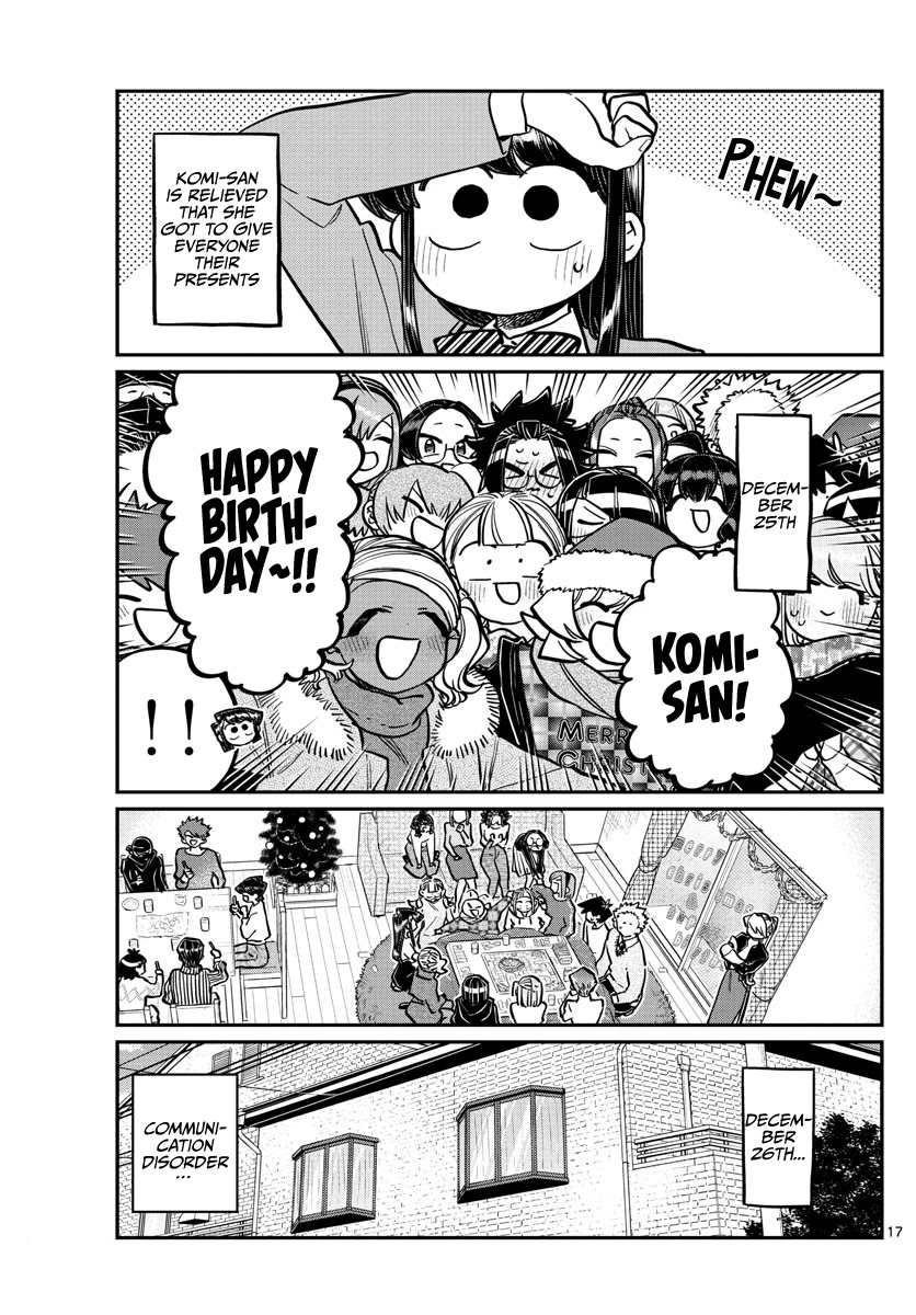 Komi-san wa Komyushou Desu Chapter 259 page 17 - Chapter 259: Return Gifts