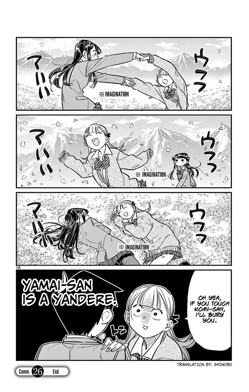 Komi-san wa Komyushou Desu Chapter 26 page 18 - Chapter 26