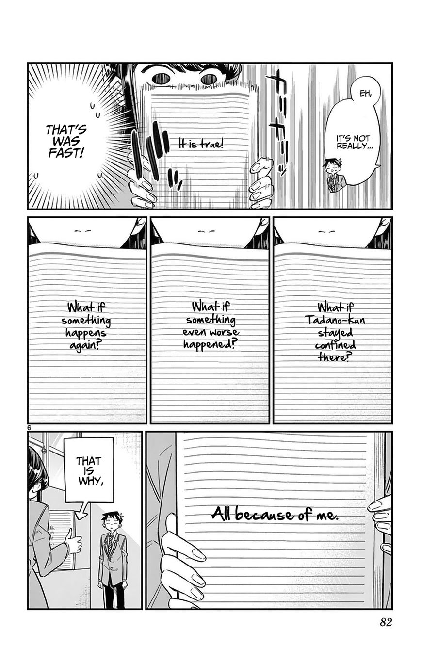Komi-san wa Komyushou Desu Chapter 26 page 6 - Chapter 26