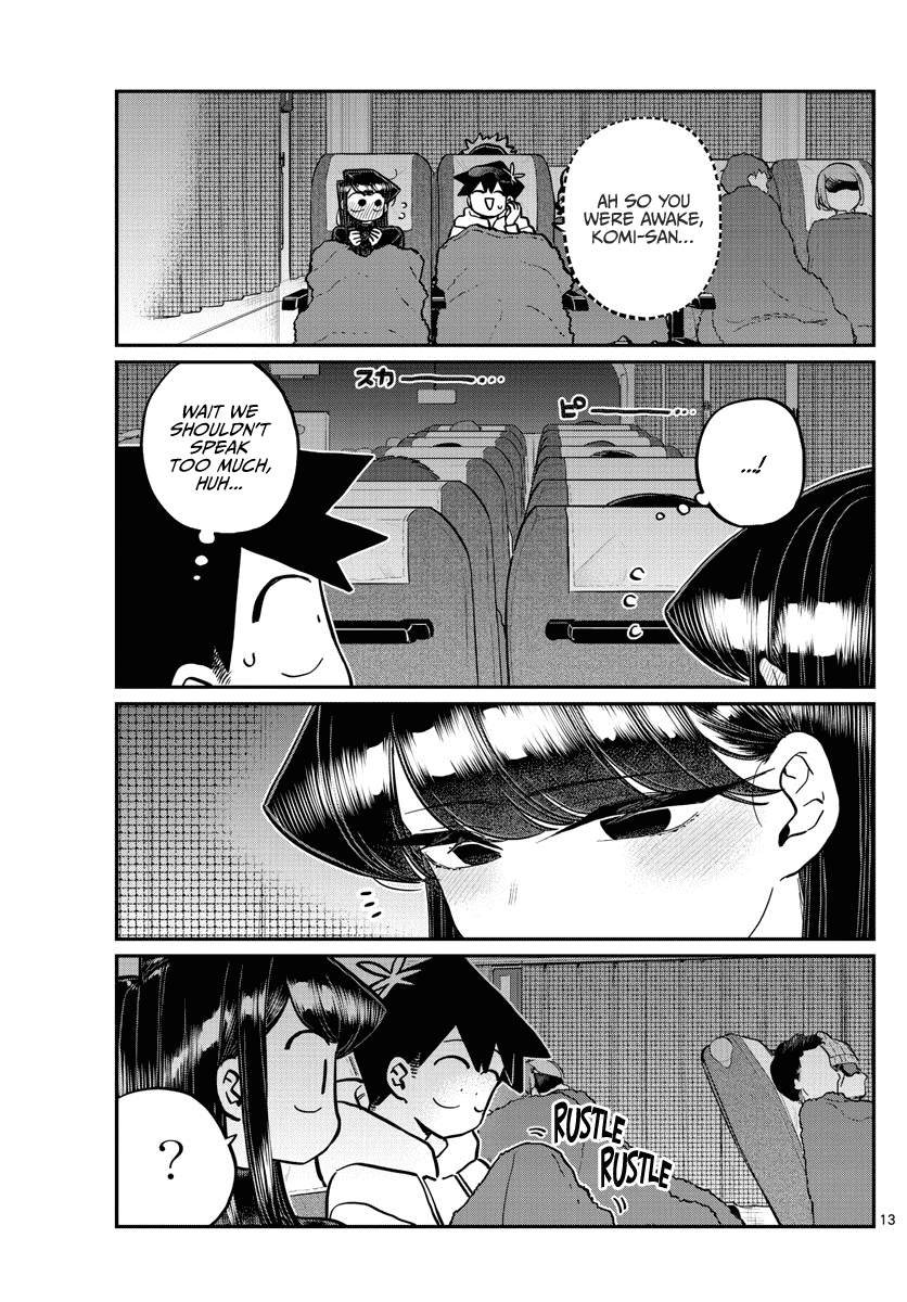 Komi-san wa Komyushou Desu Chapter 260 page 13 - Chapter 260: Can't Sleep