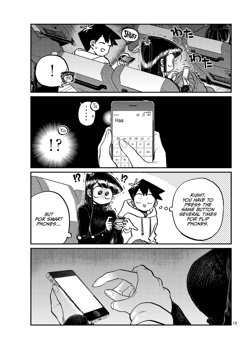 Komi-san wa Komyushou Desu Chapter 260 page 15 - Chapter 260: Can't Sleep