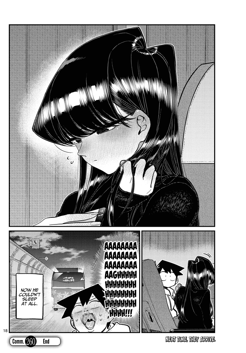 Komi-san wa Komyushou Desu Chapter 260 page 18 - Chapter 260: Can't Sleep