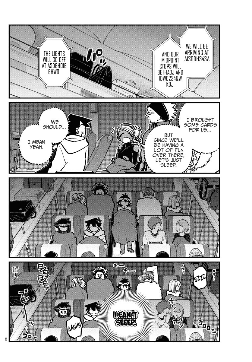 Komi-san wa Komyushou Desu Chapter 260 page 8 - Chapter 260: Can't Sleep