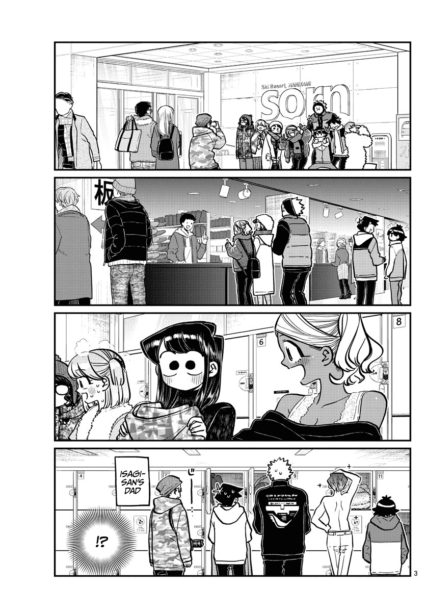 Komi-san wa Komyushou Desu Chapter 261 page 3 - Chapter 261: Snowboarding