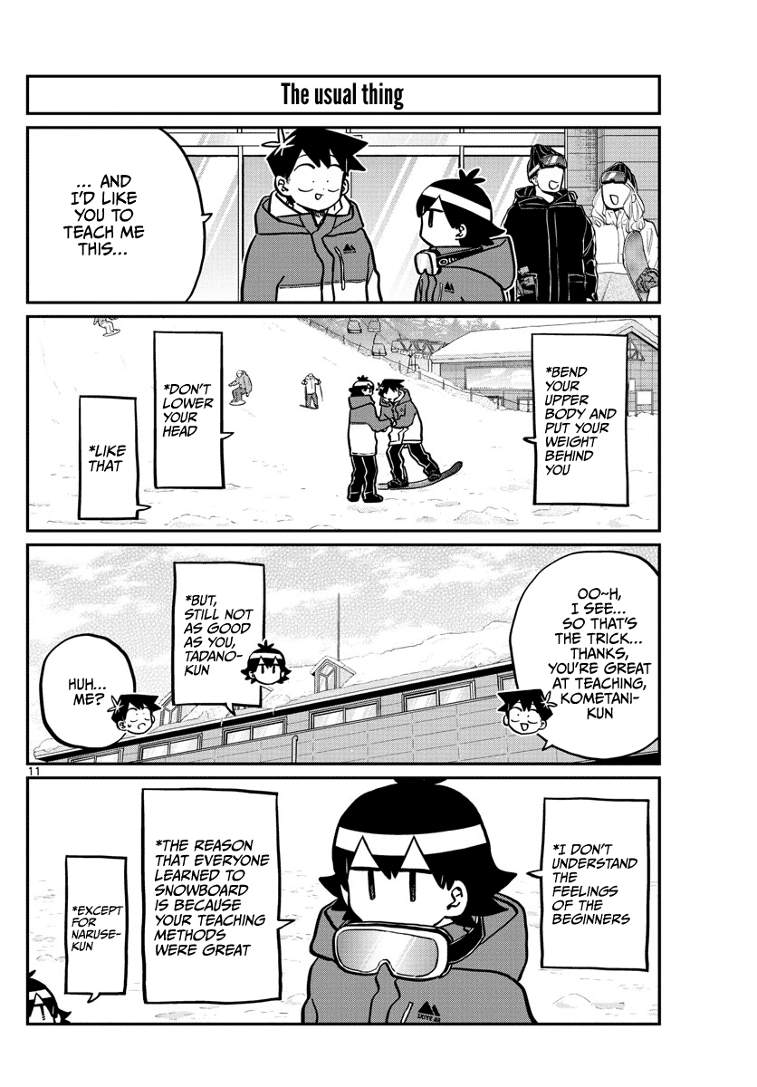 Komi-san wa Komyushou Desu Chapter 262 page 10 - Chapter 262: Snowboarding 2
