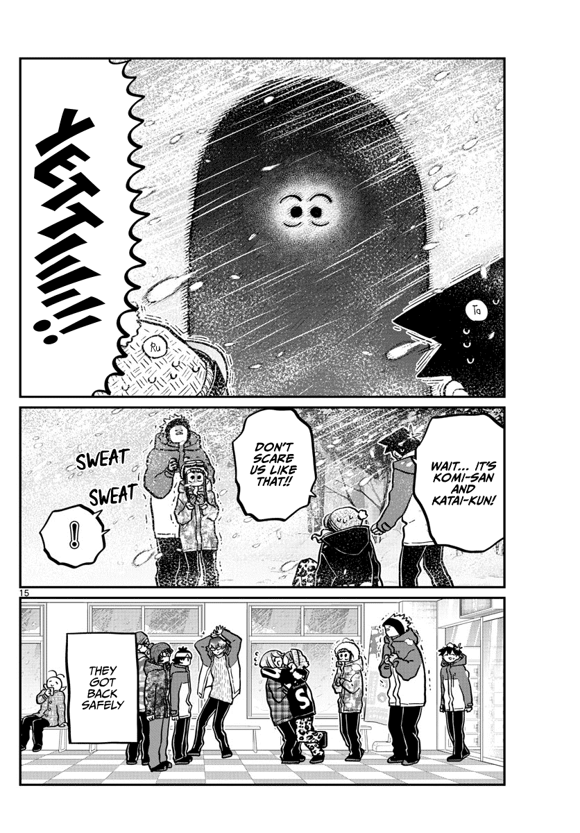 Komi-san wa Komyushou Desu Chapter 262 page 14 - Chapter 262: Snowboarding 2