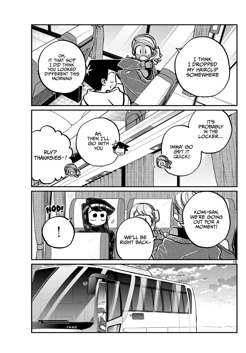Komi-san wa Komyushou Desu Chapter 262 page 17 - Chapter 262: Snowboarding 2