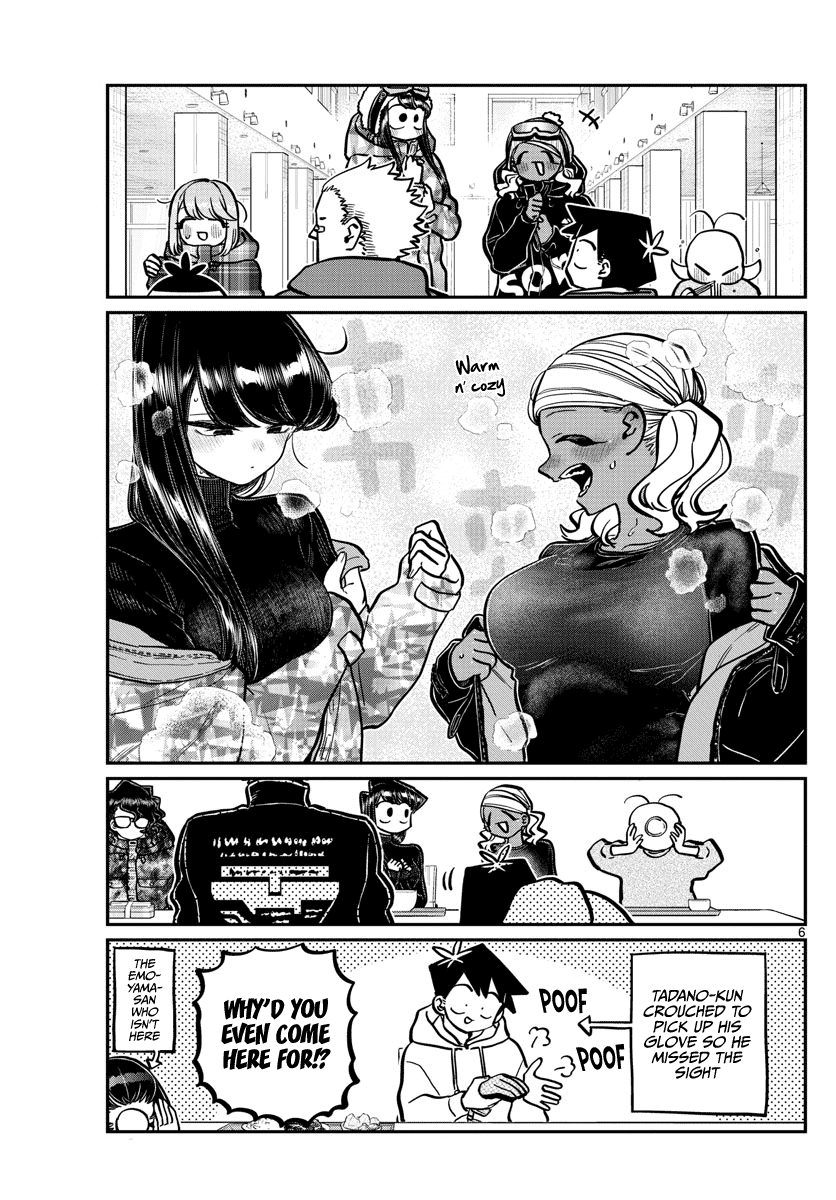 Komi-san wa Komyushou Desu Chapter 262 page 5 - Chapter 262: Snowboarding 2