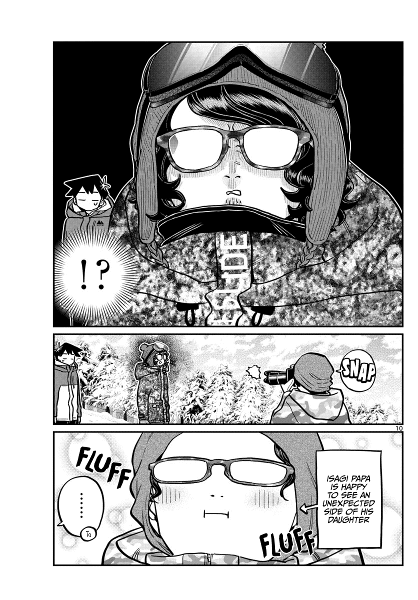 Komi-san wa Komyushou Desu Chapter 262 page 9 - Chapter 262: Snowboarding 2