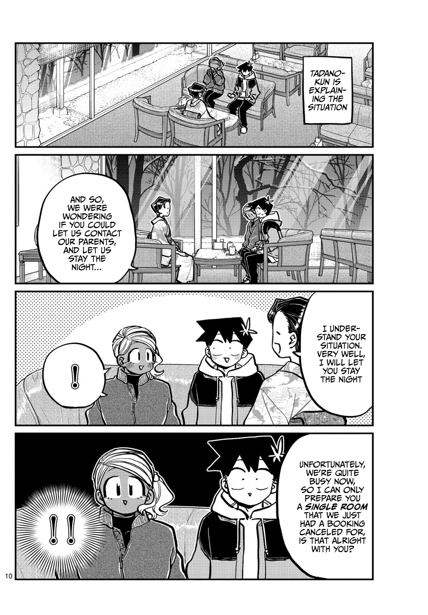 Komi-san wa Komyushou Desu Chapter 263 page 10 - Chapter 263: Inn