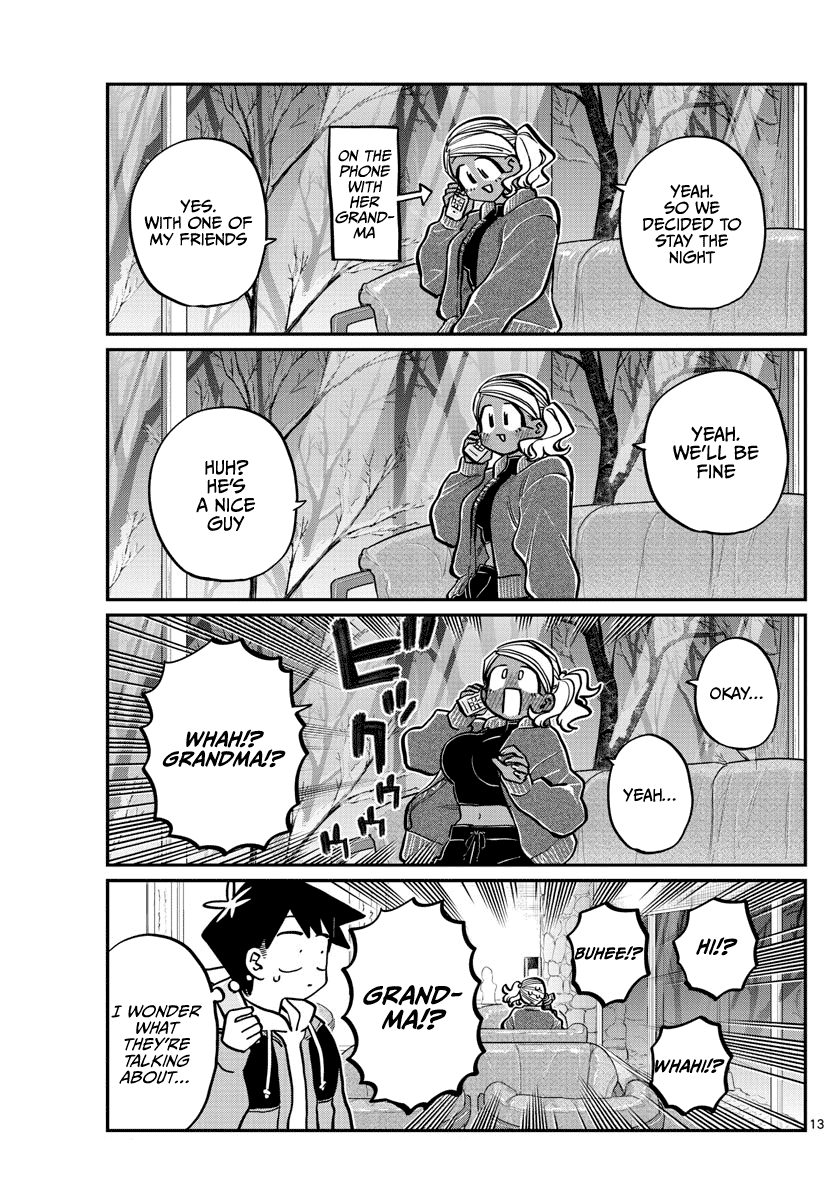 Komi-san wa Komyushou Desu Chapter 263 page 13 - Chapter 263: Inn