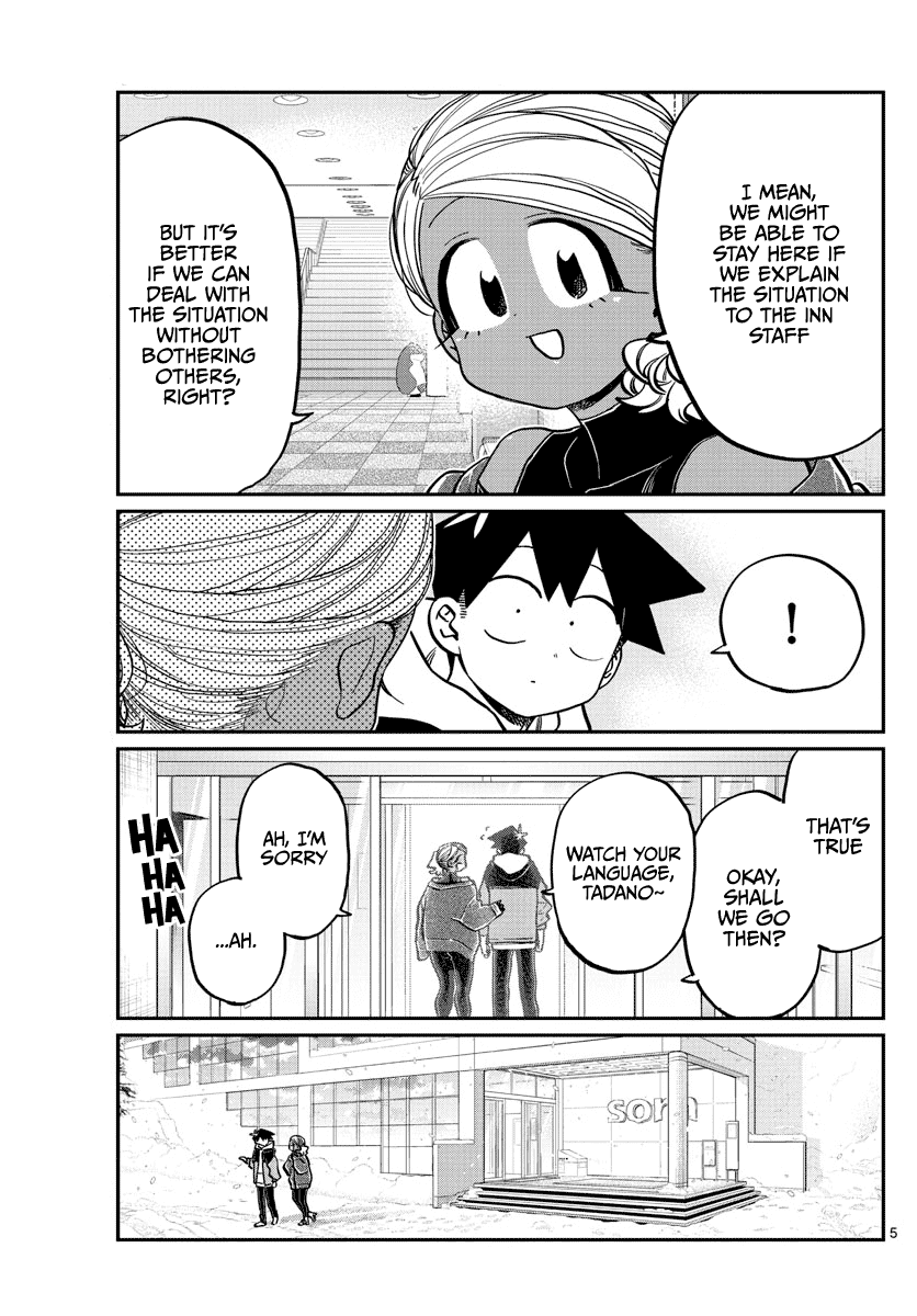 Komi-san wa Komyushou Desu Chapter 263 page 5 - Chapter 263: Inn