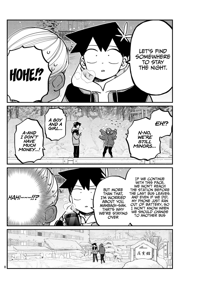 Komi-san wa Komyushou Desu Chapter 263 page 8 - Chapter 263: Inn